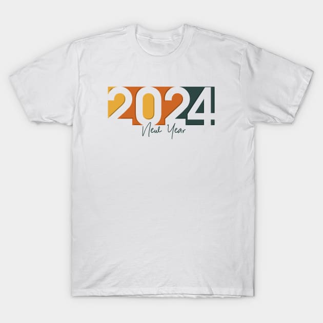 2024 new year T-Shirt by Abu Muorad